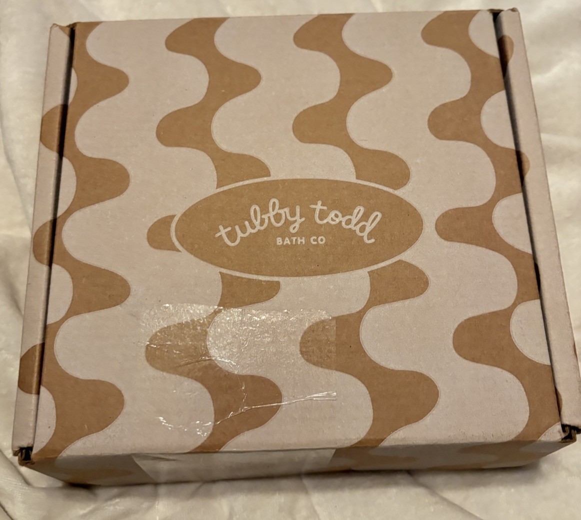 Tubby Todd Bath Co Gift Box Set of 3 W/ Hair+Body Wash, Bubble Bath, & Ointment