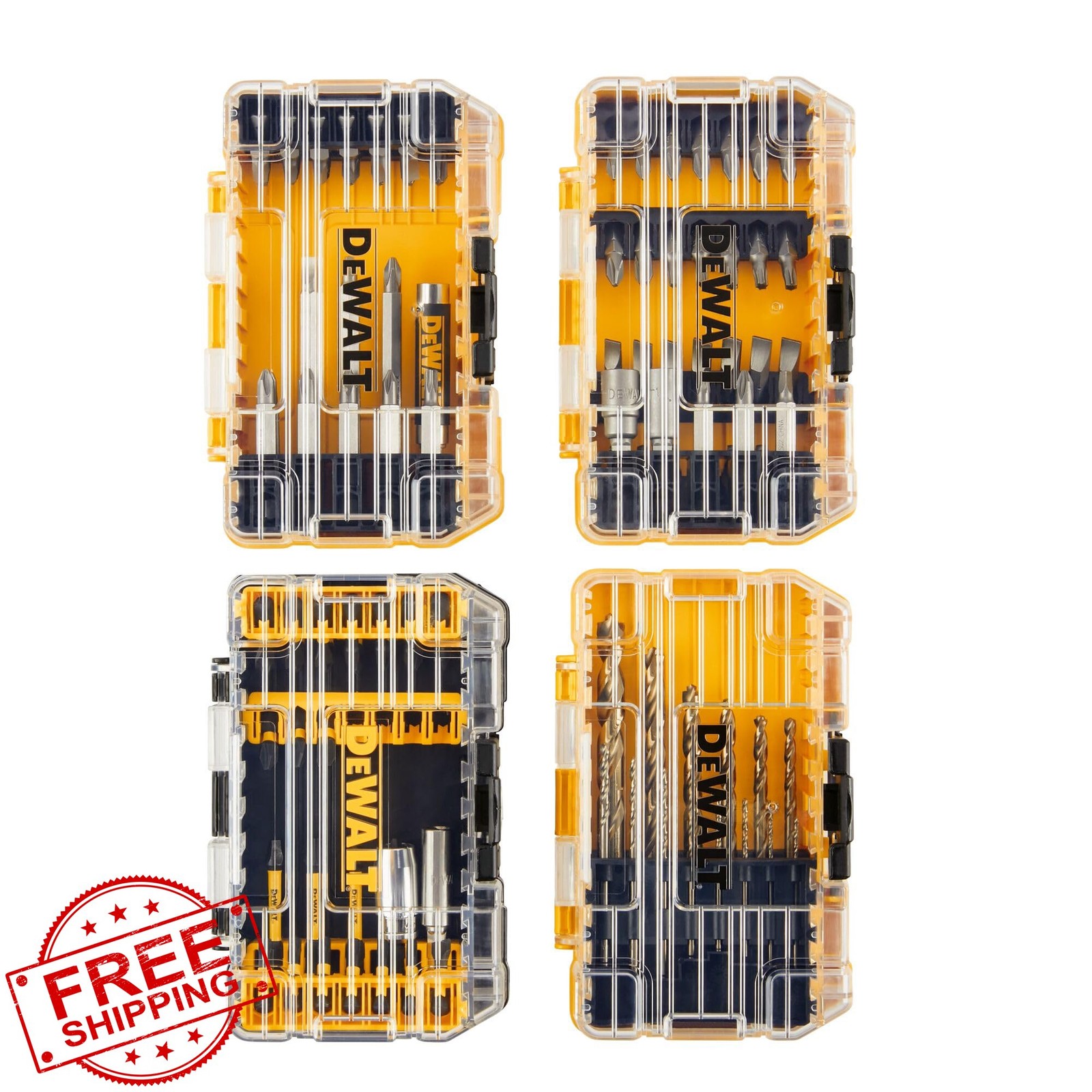 DEWALT 100pc Impact Driver Drill Bit Set DWA2FTS100