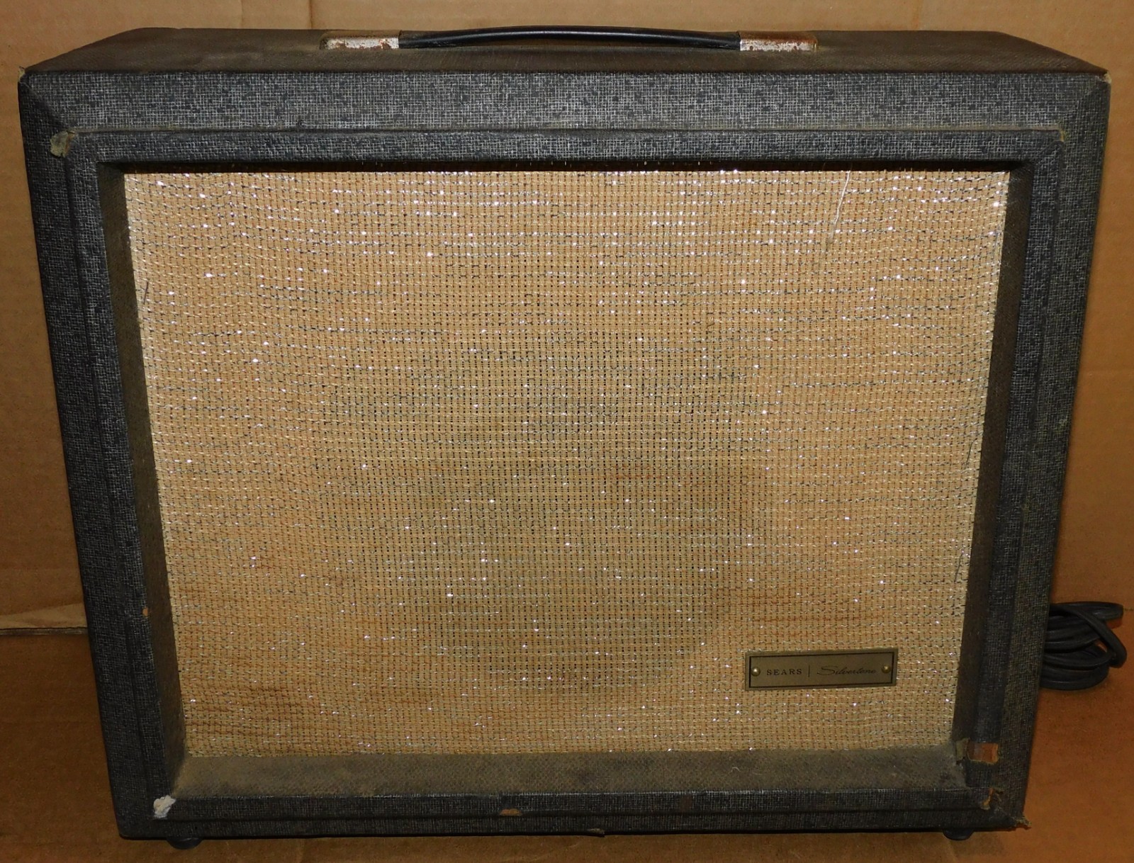 Vintage Sears Silvertone 1481 Tube Guitar Amp Amplifier AS IS for Parts