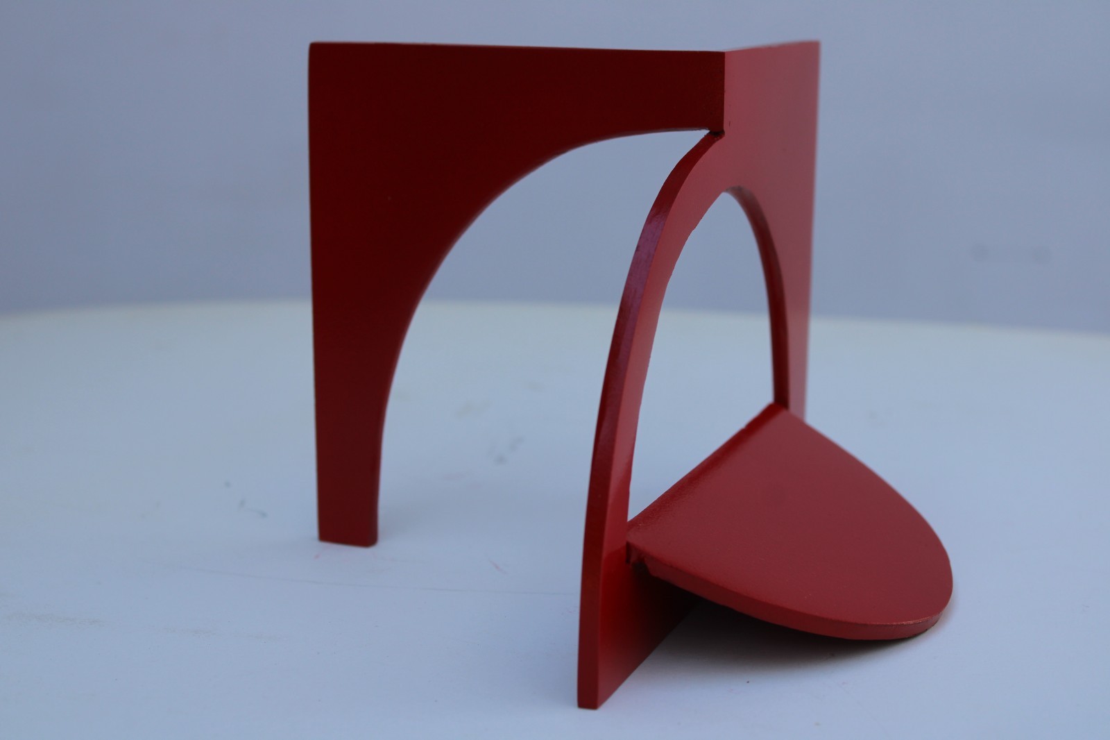 modern,modernist,contemporary,abstract,art, sculpture,metal,painted,signed.