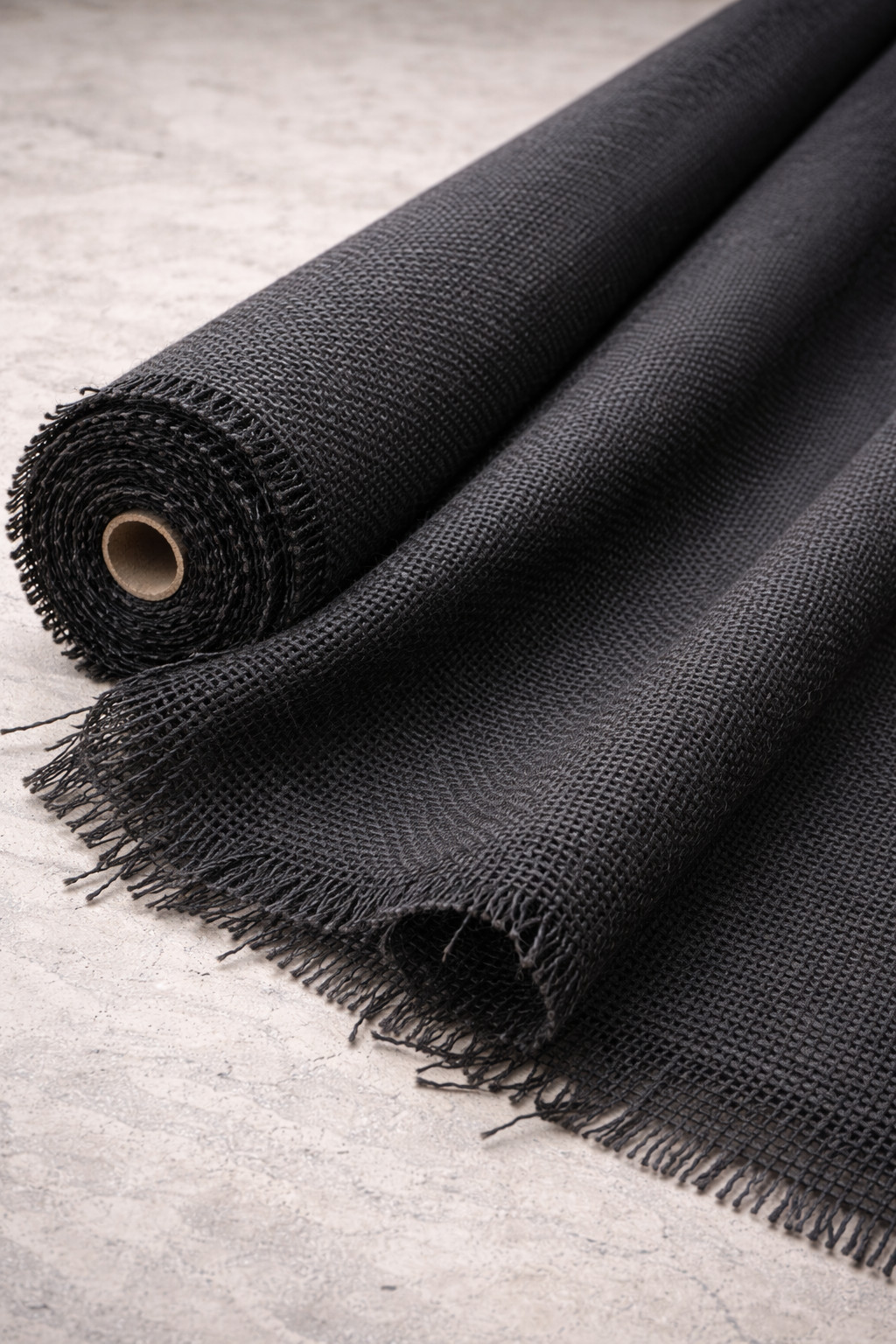 Black Tailoring Canvas Interlining Hair Canvas Style Suit Coat Structure 6 Yards