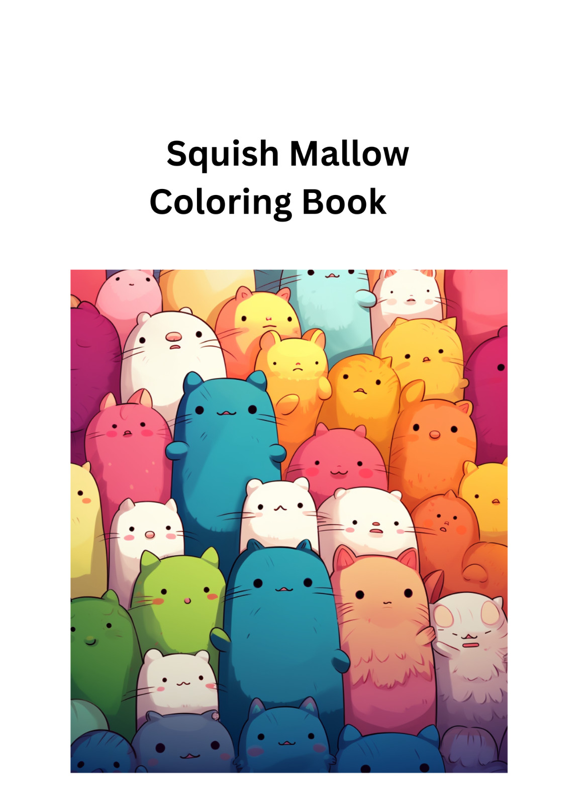 Suish  Mallow Homebody Coloring Book for Adand kids