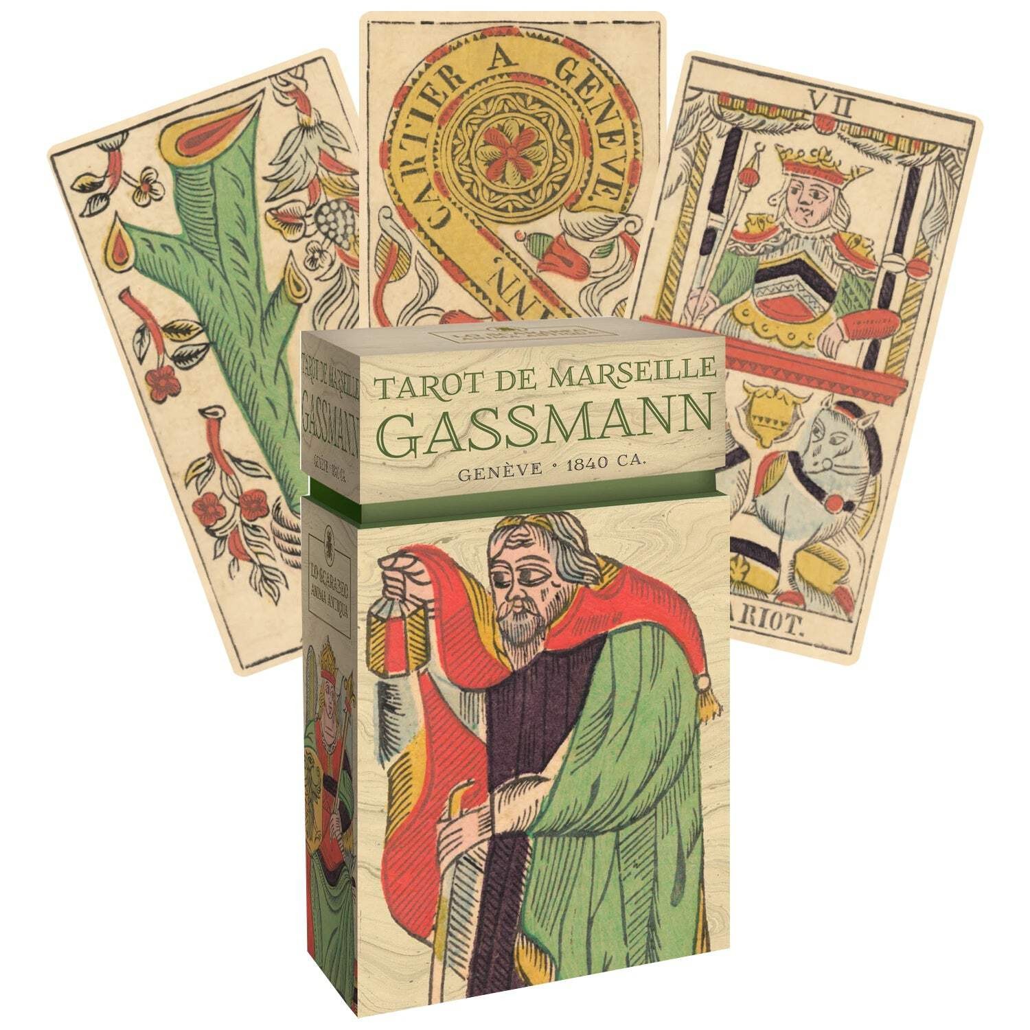 Tarot De Marseille Gassmann Limited Edition Deck By Lo Scarabeo