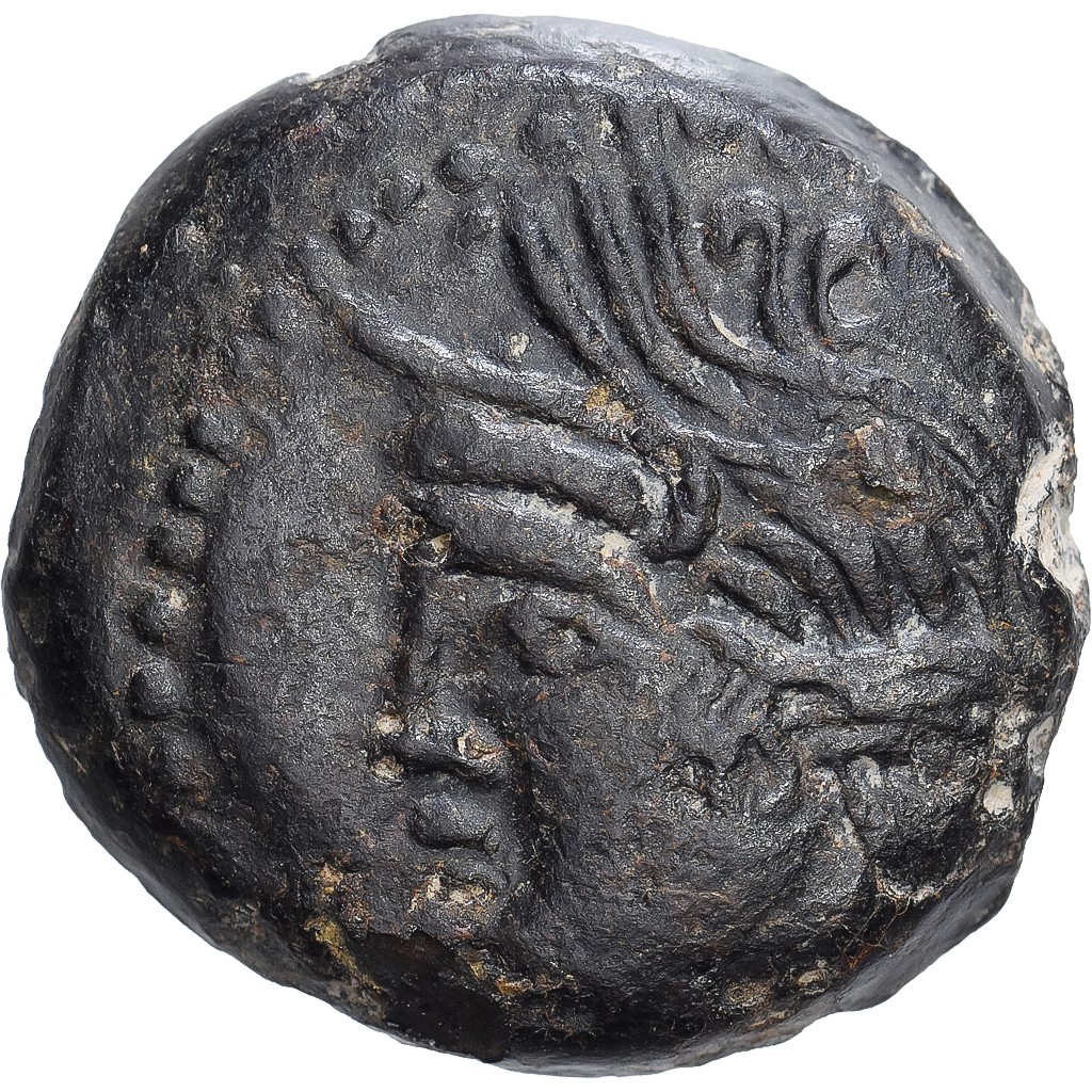 [#981981] Gaul, Bituriges, Bronze Unit, 1st century BC, Bronze, AU, Delestrée:25
