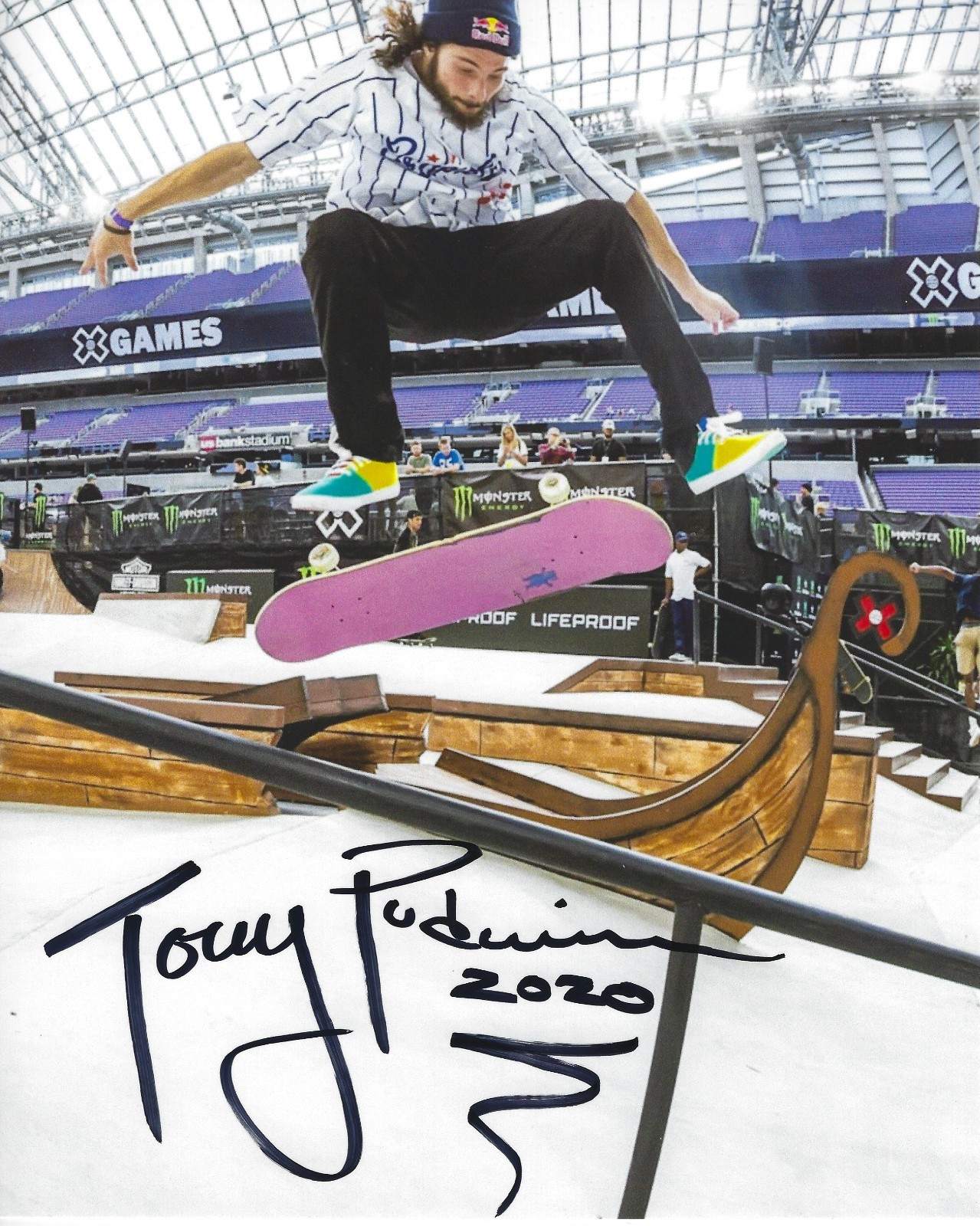 TOREY PUDWILL Signed 8.5 x 11 Photo Signed REPRINT Skate Skateboarding FREE SHIP