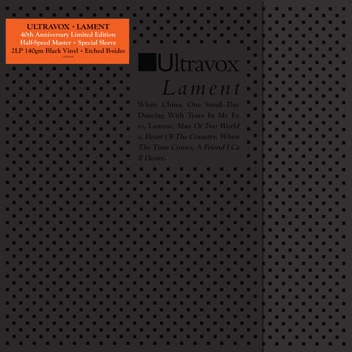 Ultravox : Sub-Committee 2 LP, 180 Grammes Vinyle, Halfspeed Mastered, Gravé