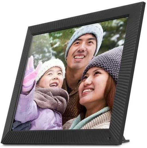 Aluratek AWS217F 17" Dual-band 2.4Ghz, 5Ghz WiFi Touchscreen Digital Photo Frame