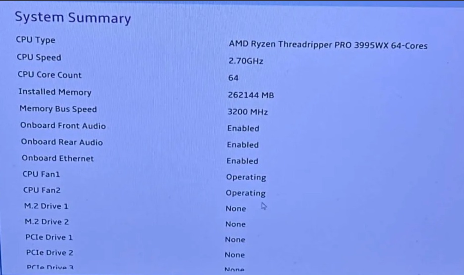 Lenovo ThinkStation P620 AMD Threadripper PRO 3995WX | 2TB NVMe SSD | 256GB RAM