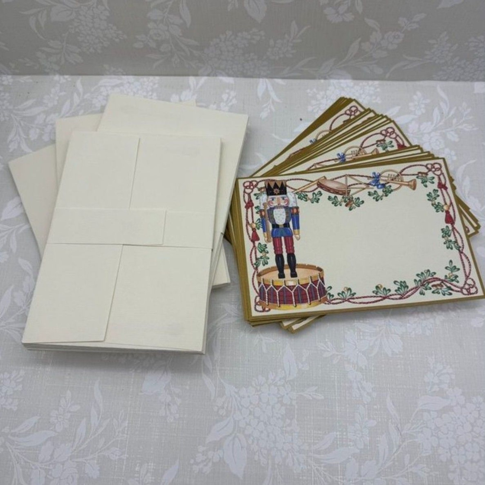 Nutcracker Single Post Cards Envelopes lot 39 Christmas Party Music drums Horns
