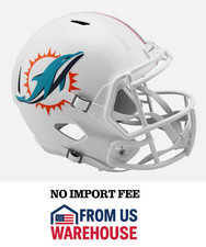 Miami Dolphins Riddell Speed Full Size Replica Football Helmet