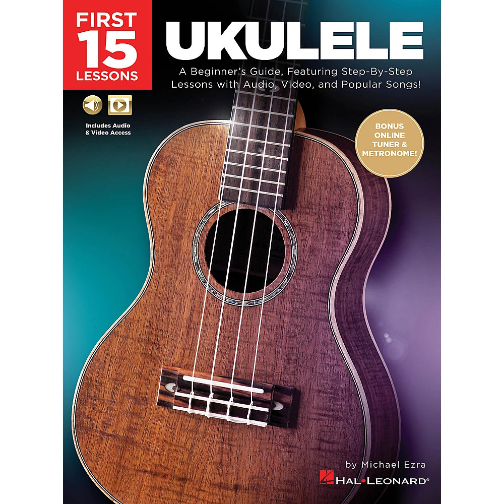 Ukulele (A Beginner's Guide,Lessons with Audio, Video, and Popular Songs!)