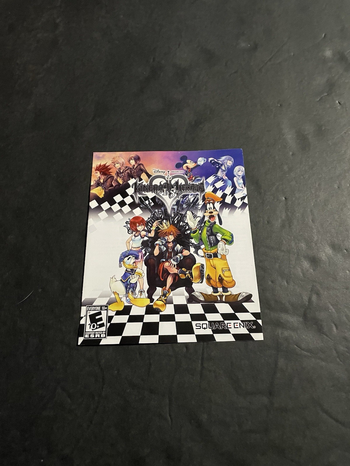 kingdom hearts hd 1.5 remix ps3 Manual Only