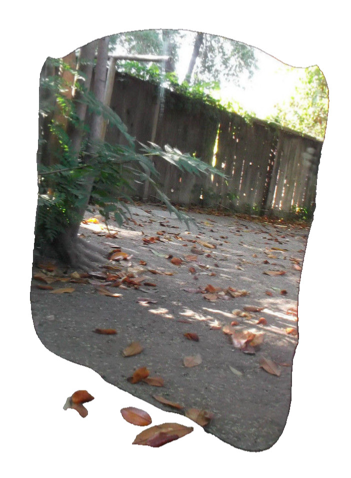 1950s Mid Century Large Mirror 37" Vintage Made in USA