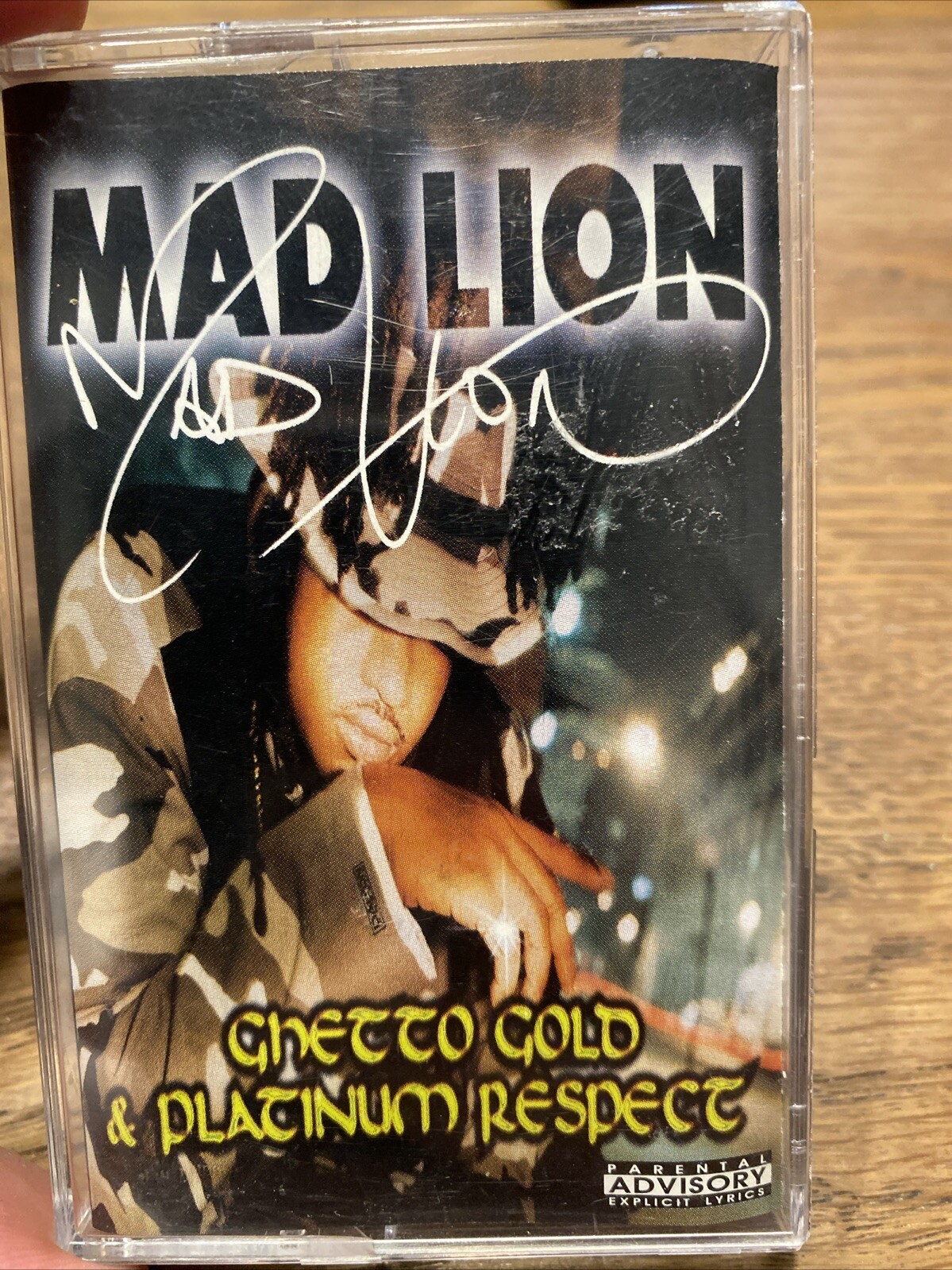 Ghetto Gold & Platinum Respect by Mad Lion (Cassette, Jun-1997, Weeded/Nervous)