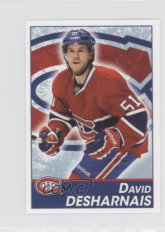 2013-14 Panini Album Stickers David Desharnais #89 1s8