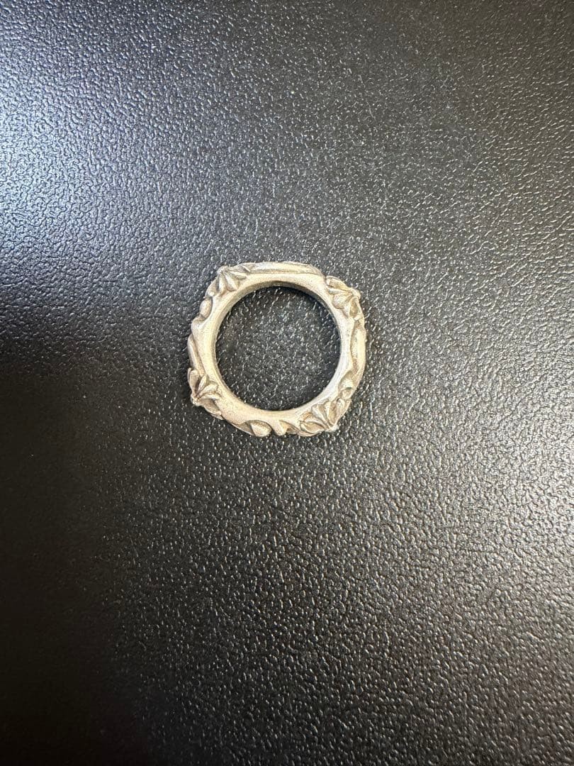 Chrome Hearts Sbt Band Silver Ring Size 12 Authentic