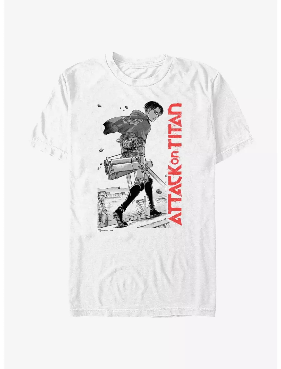 Anime Attack On Titan Levi Ackerman T Shirt Size S - 5XL Gift For Friends