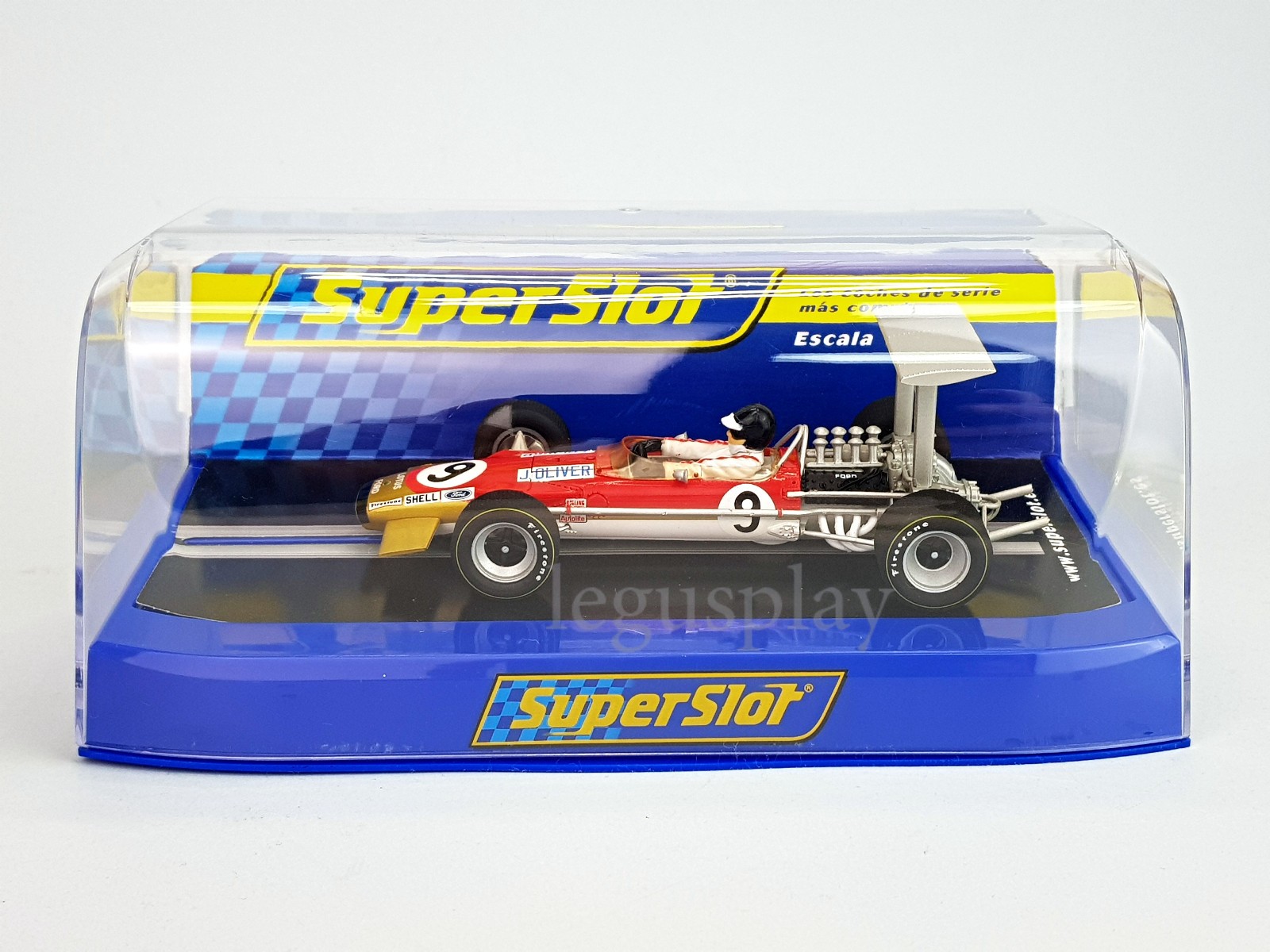 Slot car superslot S3544C Lotus 49 #9 Jackie Oliver