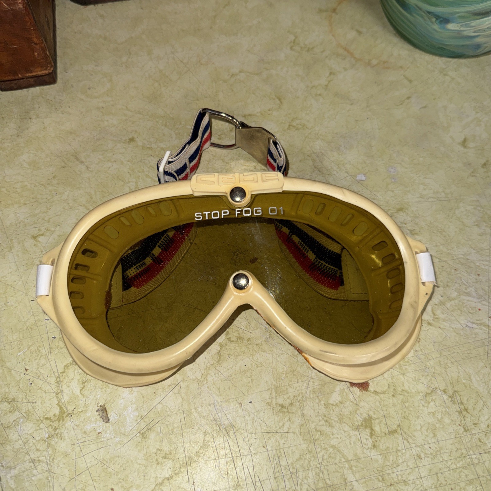 Cebe Competition Ski Goggles 1970s Need New Foam