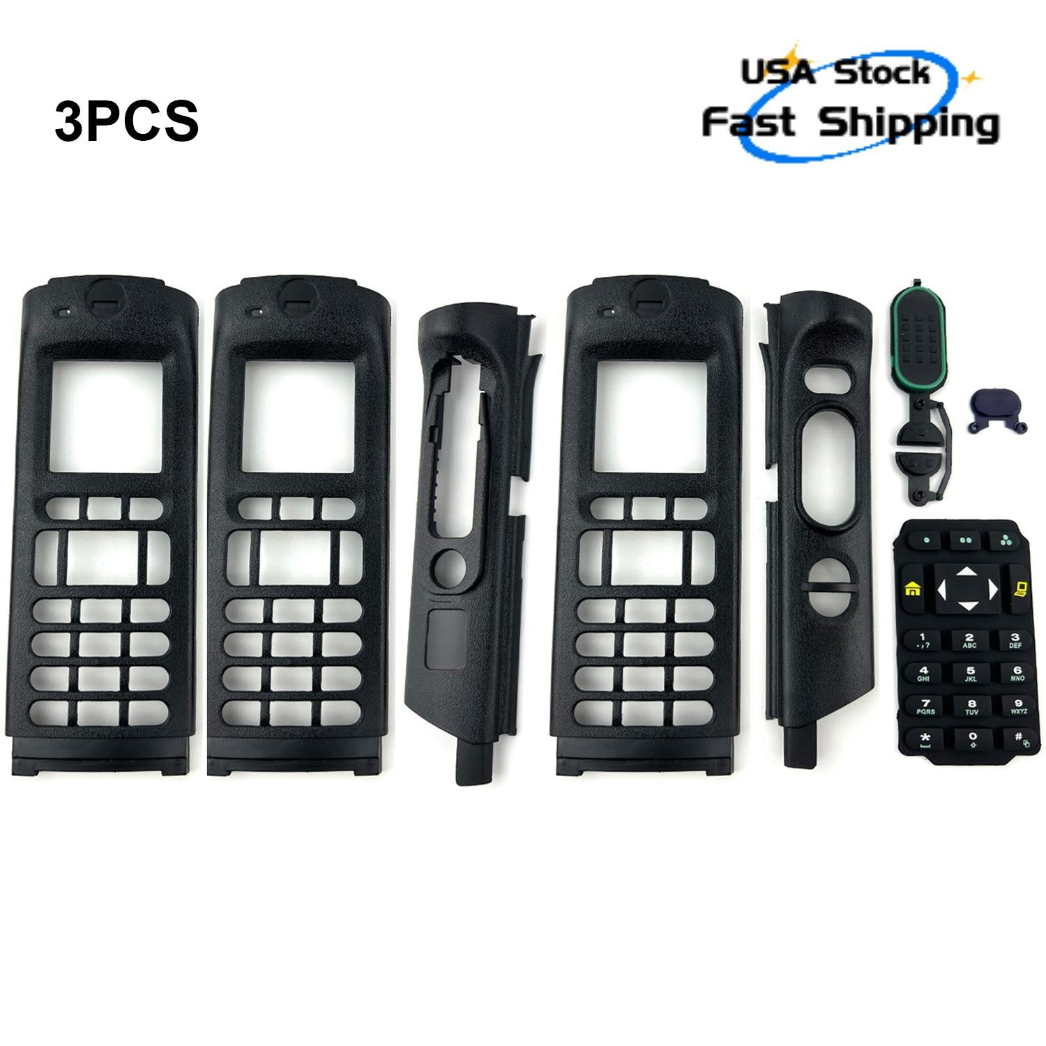 3PCS Replacement Housing Case Cover for APX6000 APX8000 M3 With Keypad
