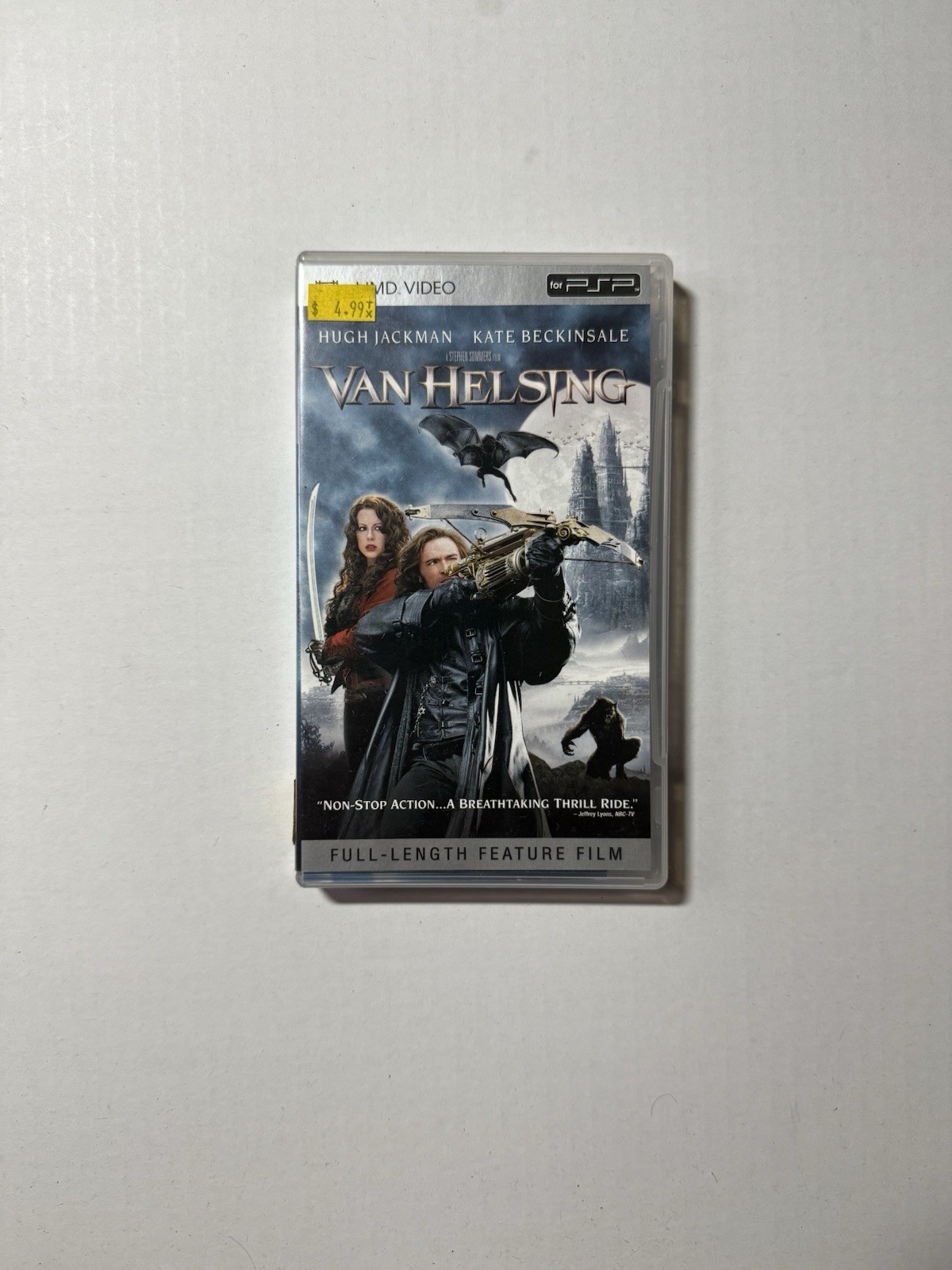 Van Helsing UMD Movie PSP PlayStation Video Games SONY Portable Handheld