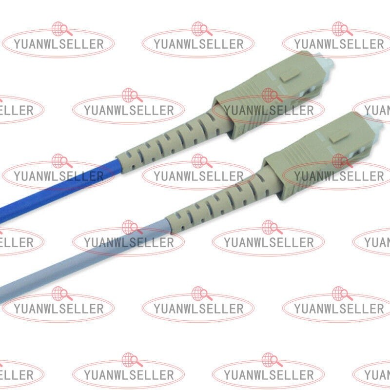 30M Armored Cable Fiber Patch Cord SC-SC UPC Pigtail Multi-Mode Cables Duplex *r