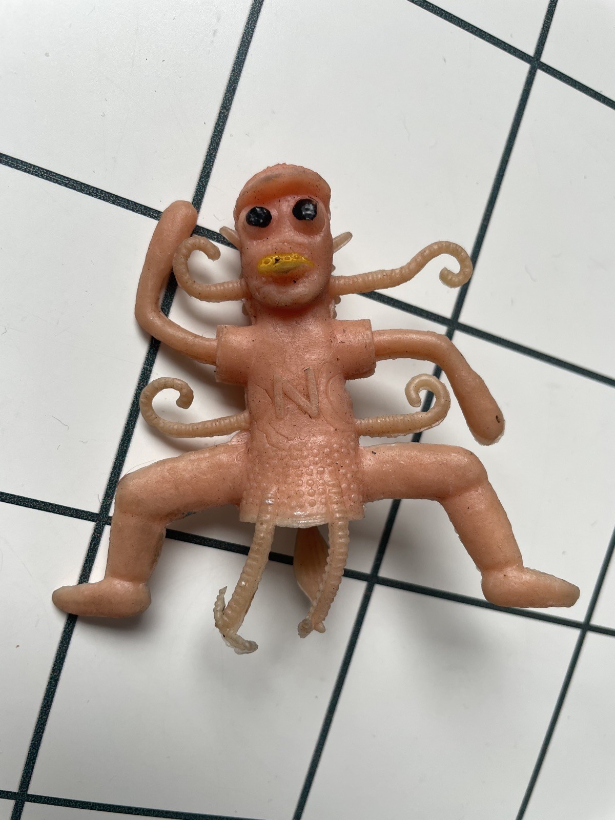 Vintage 1967 Topps Rubber Uglies Daniel Monster