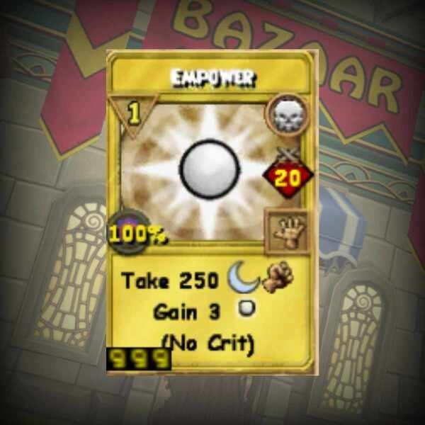 Wizard101 | 100 empower  TC | Fast Delivery  Treasure Card *USA SELLER