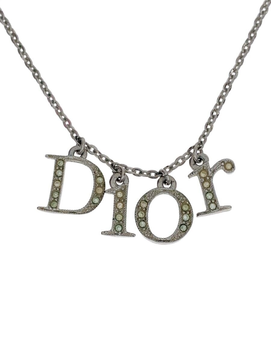 Christian Dior Dior Logo Necklace Slv With Top Women'S M1l07