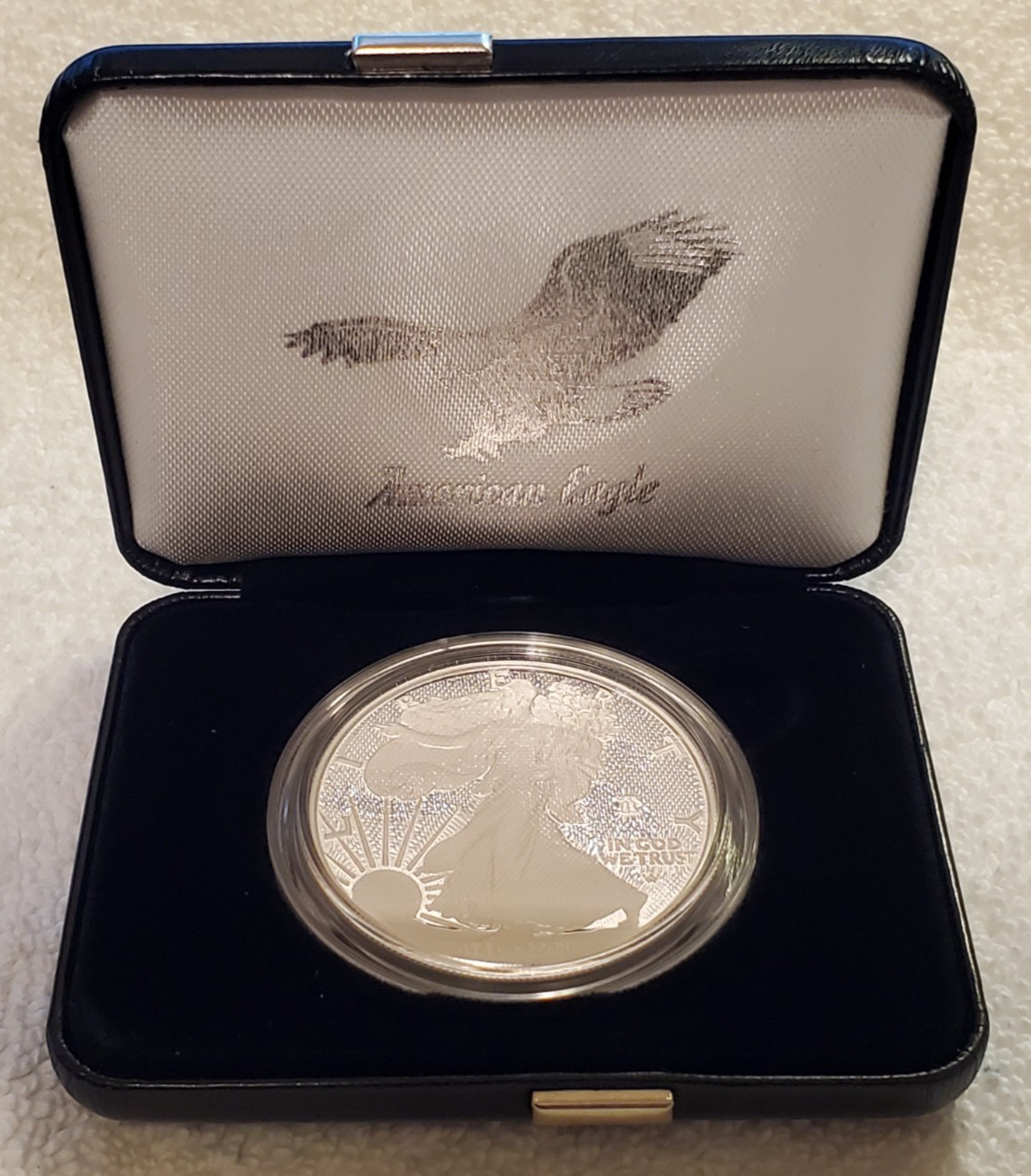2026-W 26EA Proof Silver American Eagle 1oz dual date 1776-2026 w/250 privy OGP