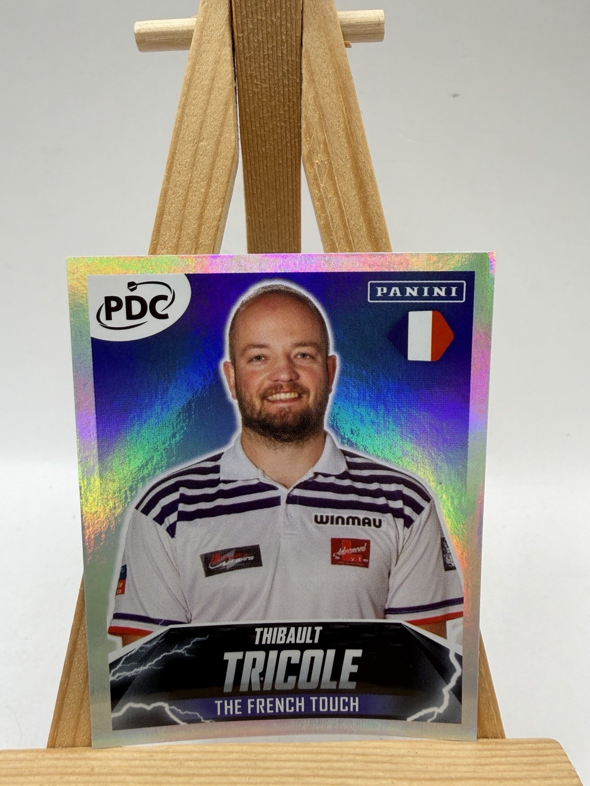 Panini PDC World Darts Championship 2025/26 Sticker Thibault Tricole #224 FOIL