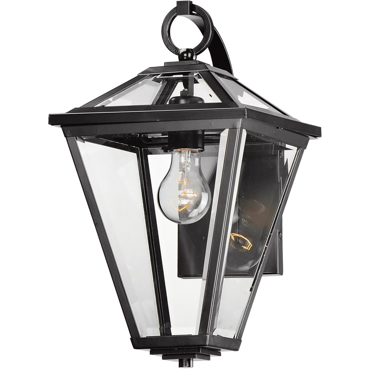 Maxim Lighting 30564CLBK Prism 1 Light 16 inch Black Outdoor Wall Mount