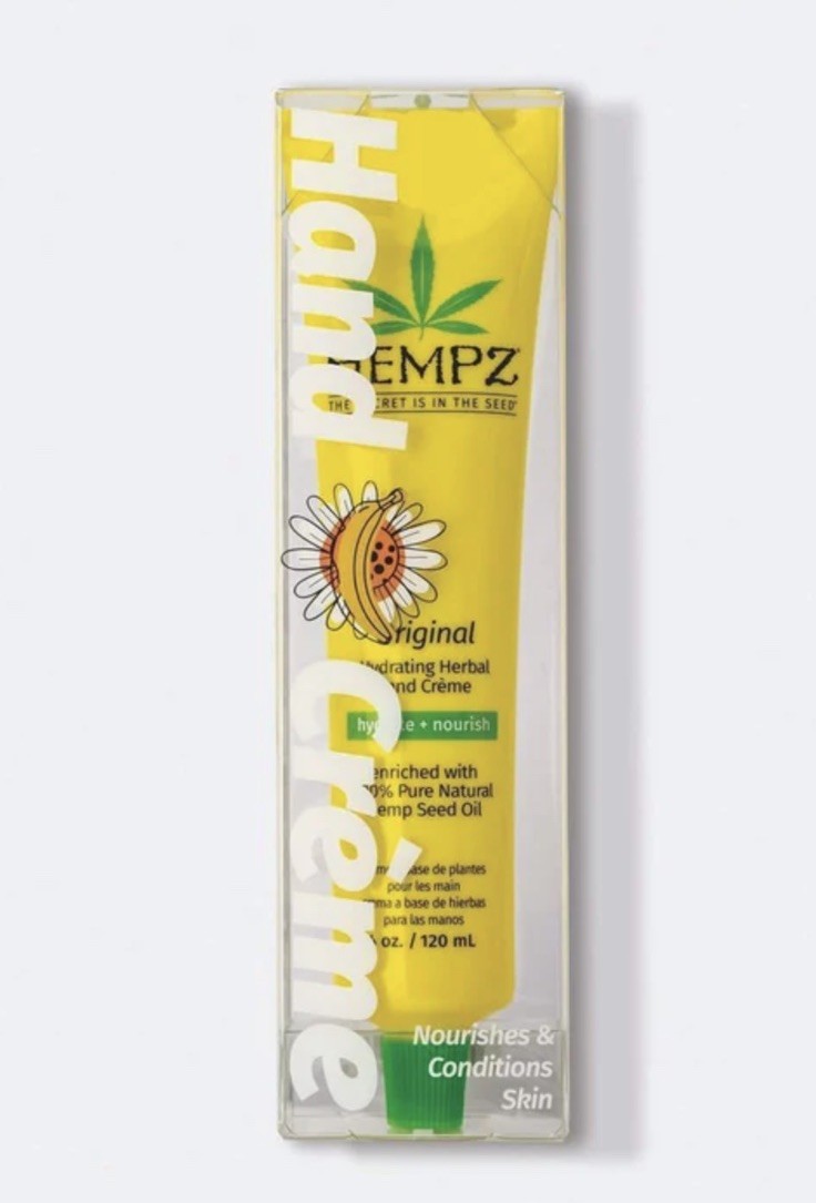 HEMPZ ORIGINAL HYDRATING HERBAL HAND CREME 4 oz