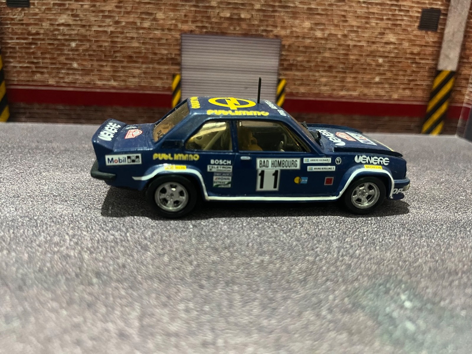 opel ascona 400 rally monte carlo 1/43 kit artisan hand made