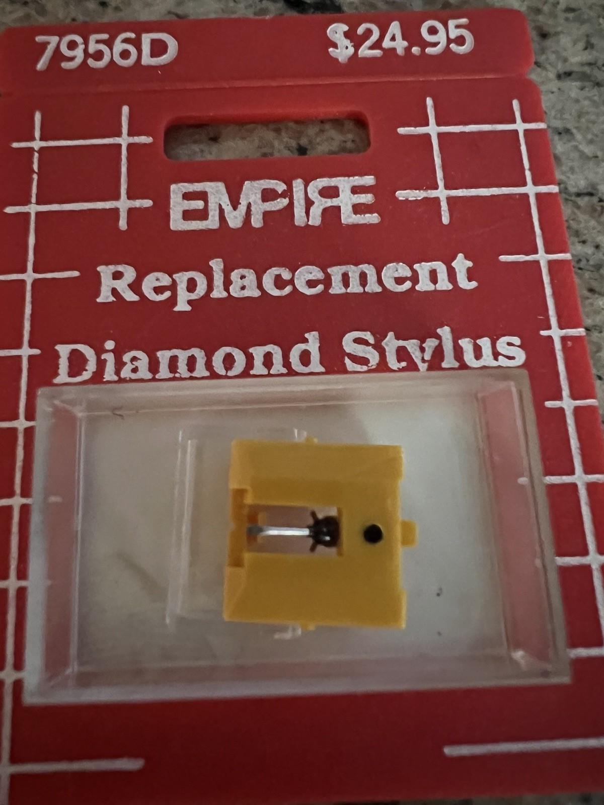 EMPIRE 7956D REPLACEMENT STYLUS SONY ND137G WITH STYLUS GUARD NOS