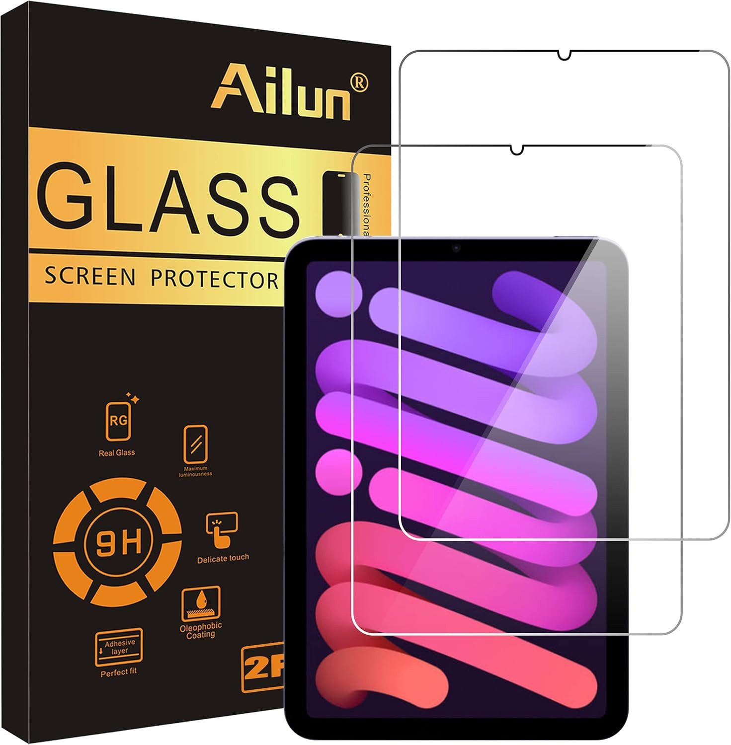 Screen Protector for Ipad Mini 7 A17 Pro 7Th Gen 2024 & Mini 6Th Gen 2021 Releas