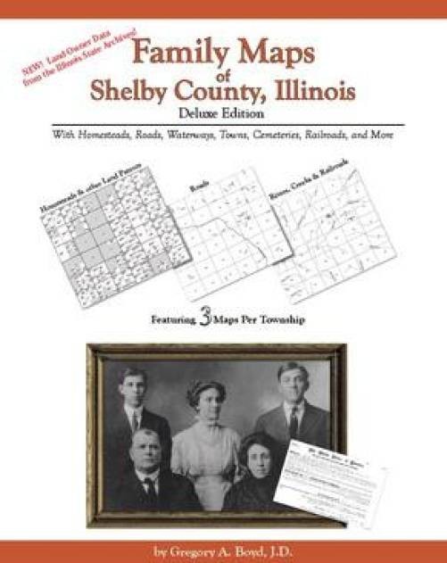 Genealogy Family Maps Shelby County Illinois