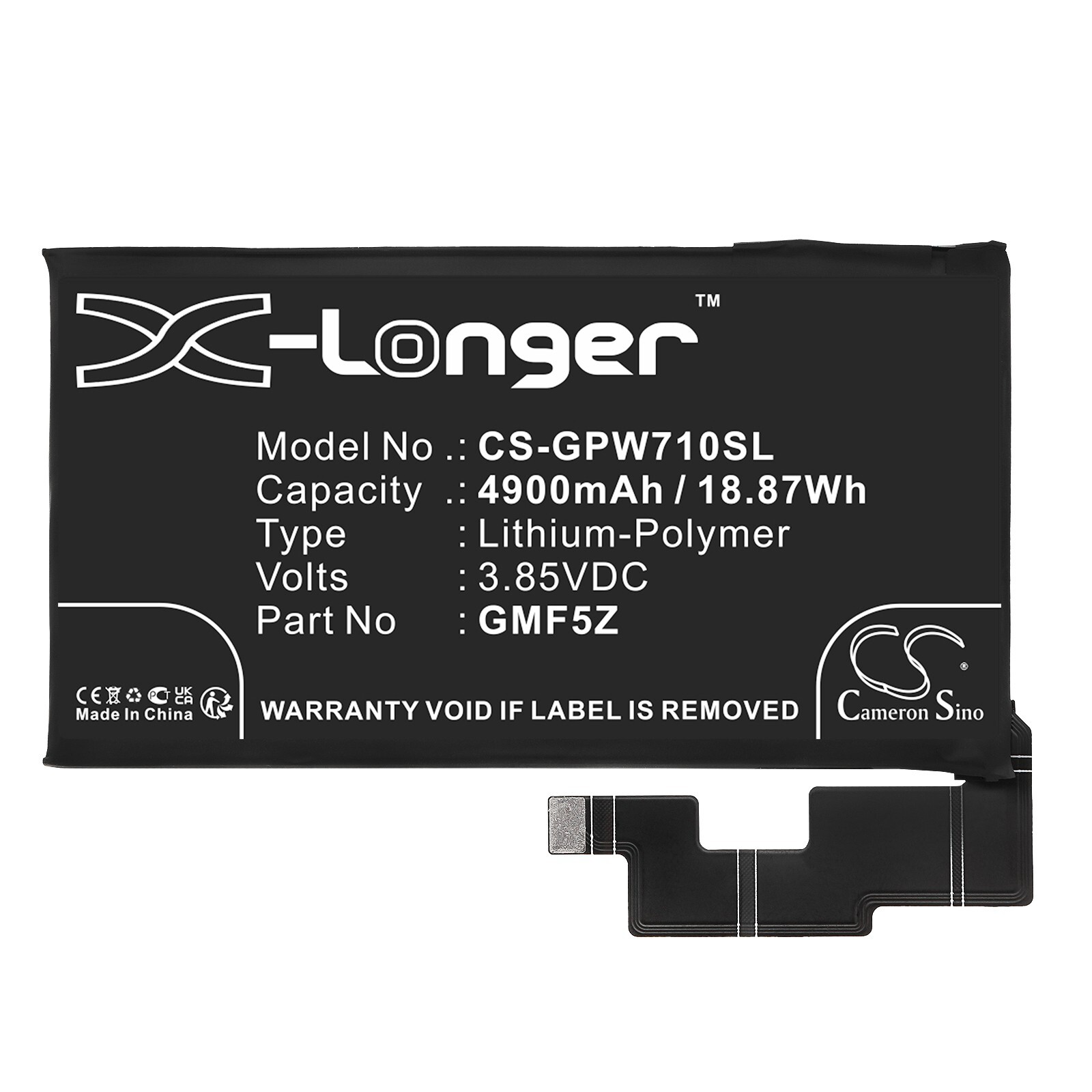 BATTERIE 4900mAh Type GMF5Z For Google Pixel 7 Pro