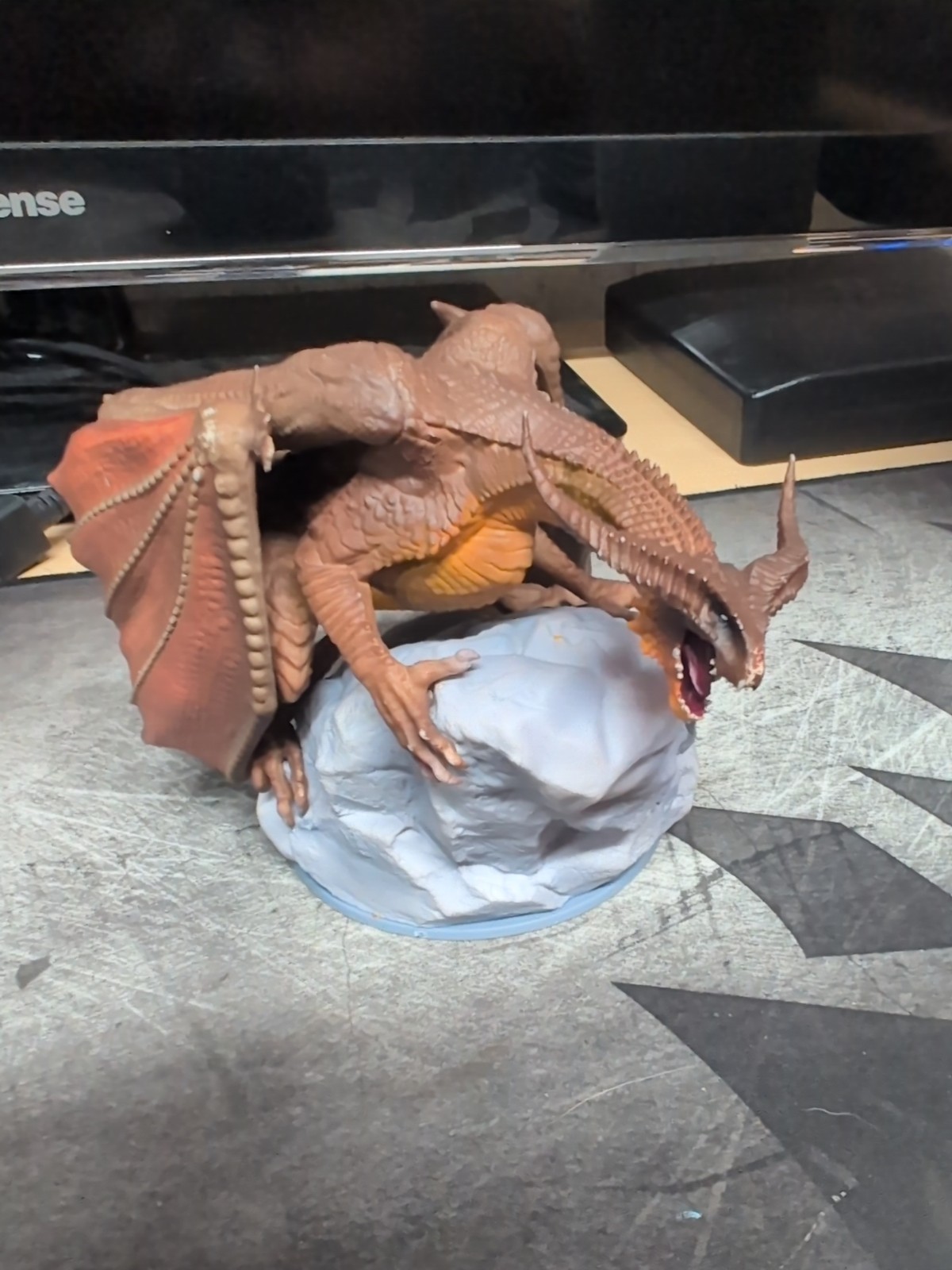 Dragon Age Inquisition High Dragon Figure Plastic 2017 Bioware Gaming Figurine