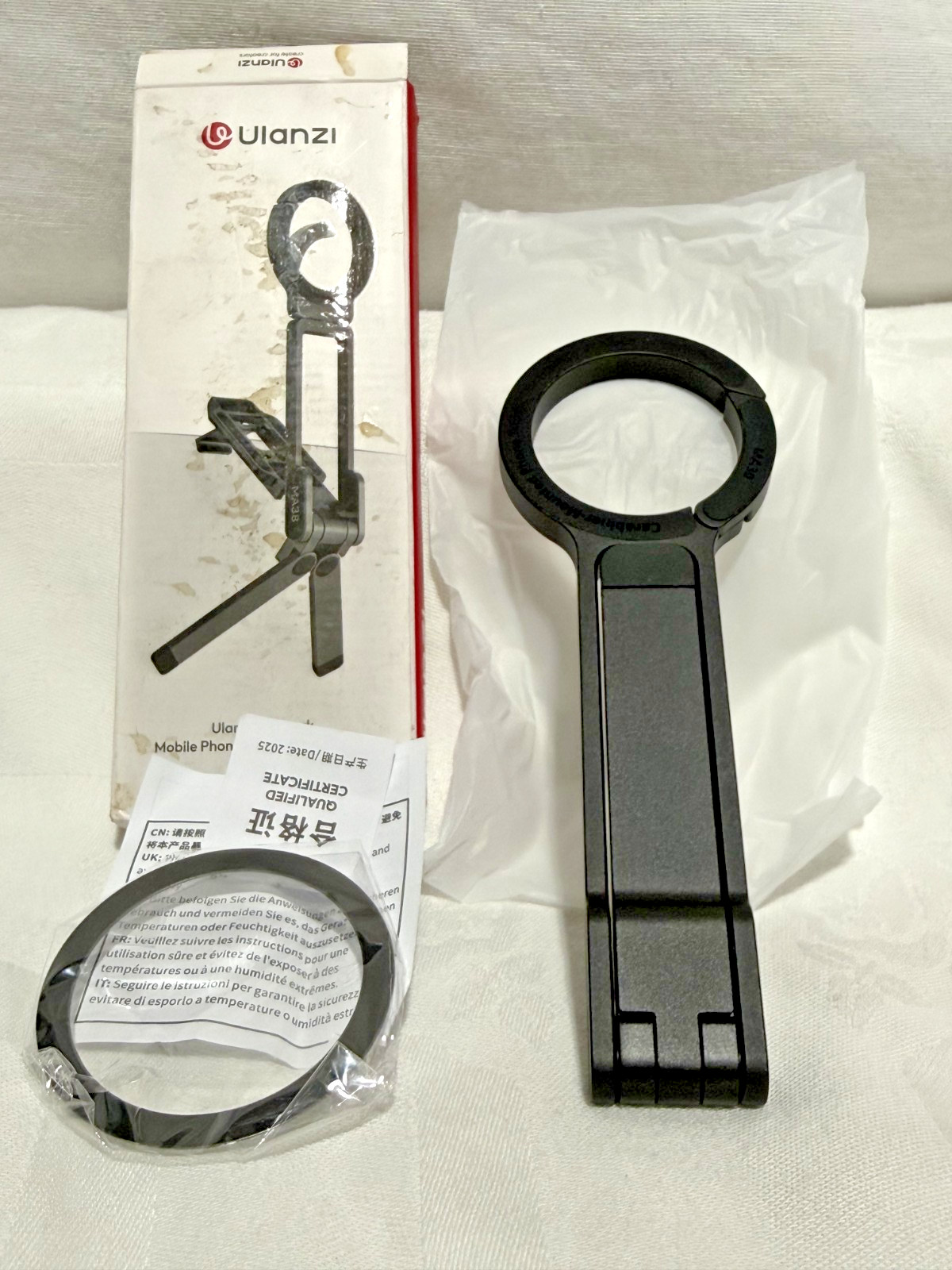 Ulanzi MA38 Mobile Phone Photography Stand Selfie Stick Double Magnetic Overhead