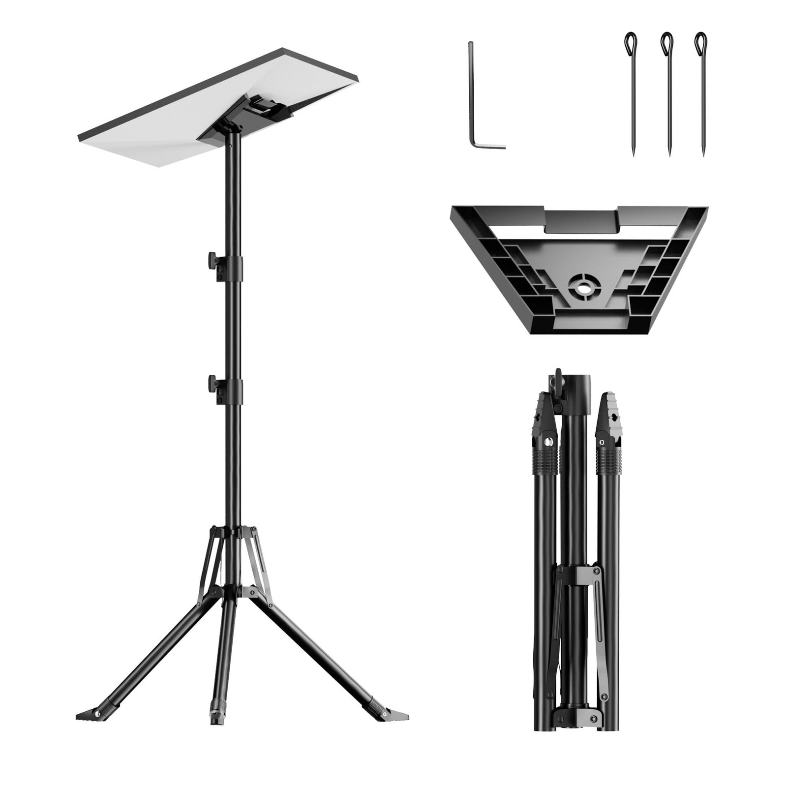 Tripod Stand for Starlink Mini, Height Adjustable 32 in to 54 in, Wind-Resist...