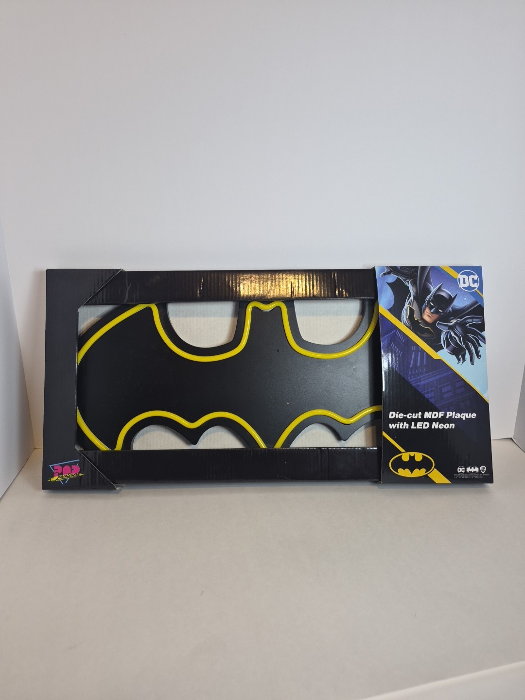 Batman Huge Wall Light Bat Sign Die Cast Led Neon Sign Pop Creatures