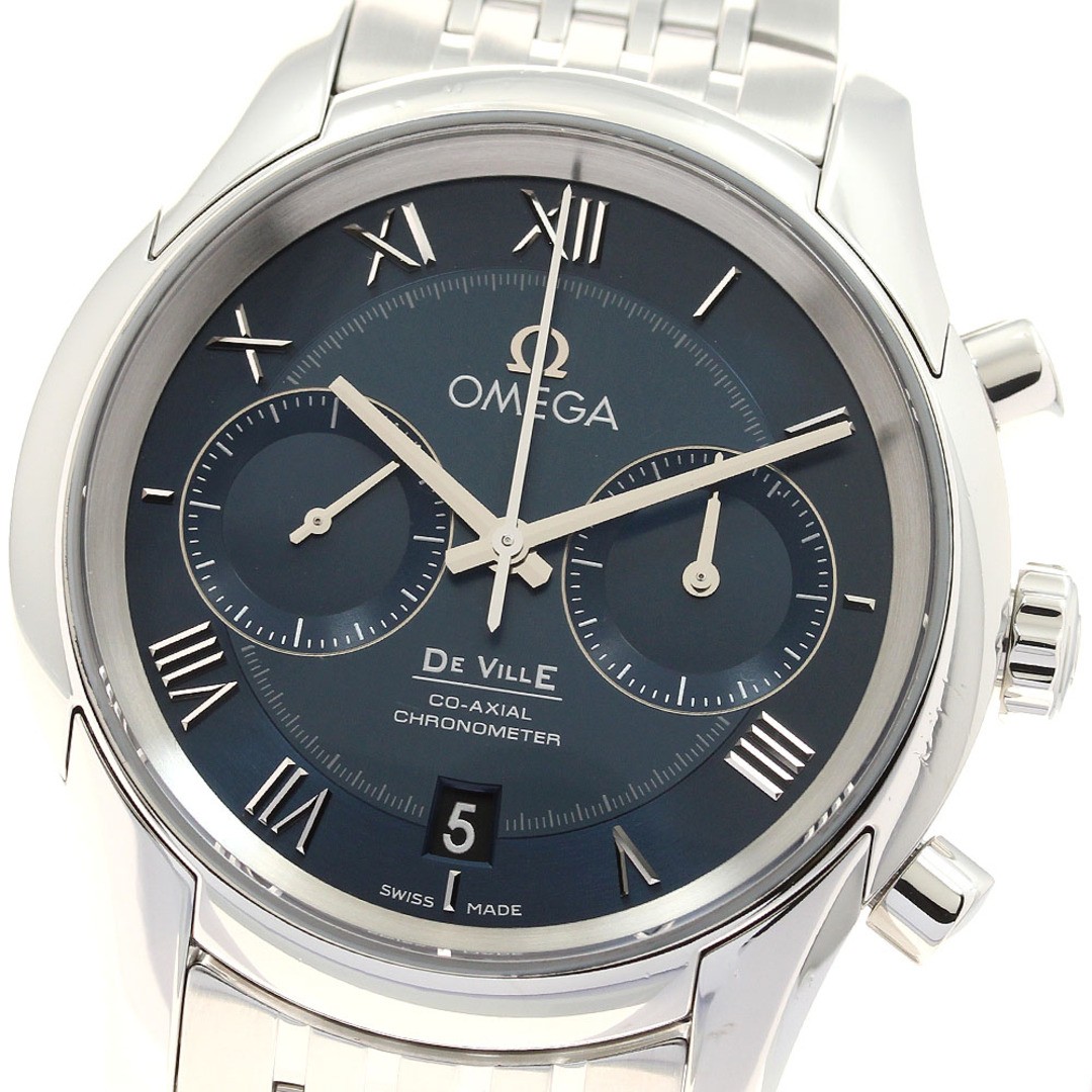 OMEGA 431.10.42.51.03.001 De Ville Hour Vision Co Axial Date Chronograph Automat