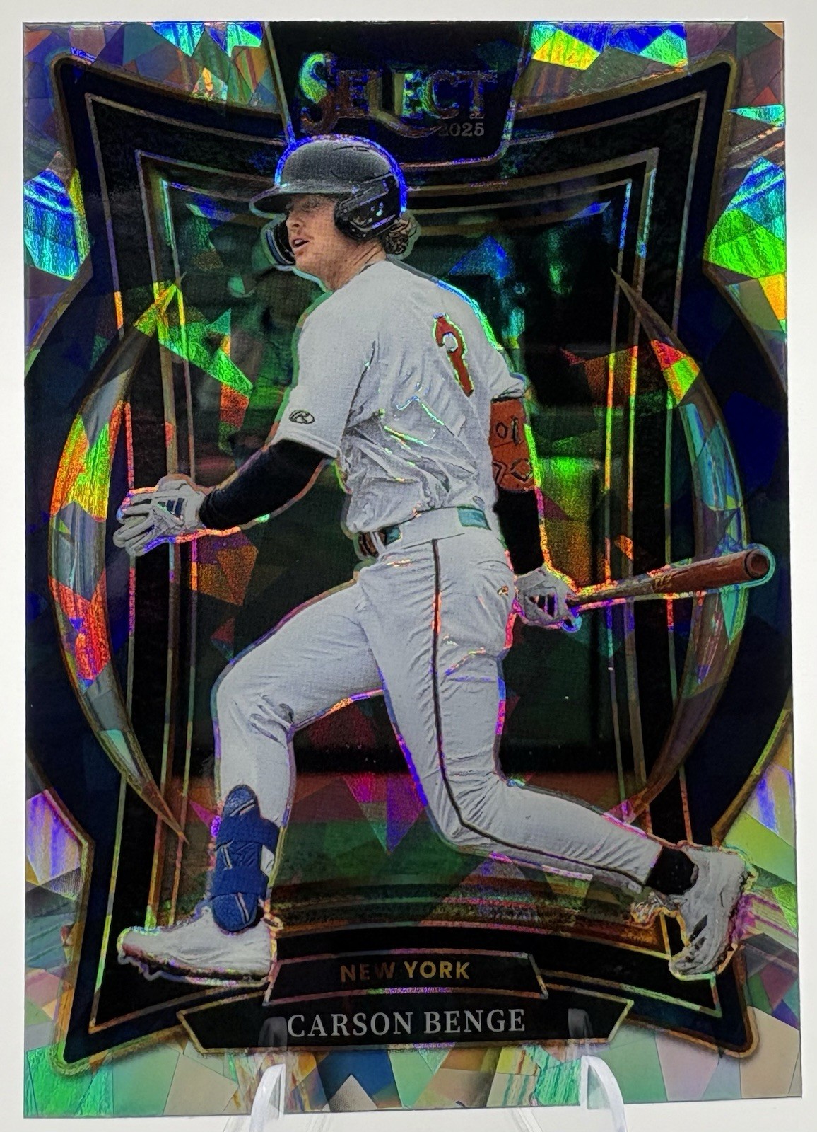 2025 Panini Select Baseball - Concourse Carson Benge #93 Ice Prizm