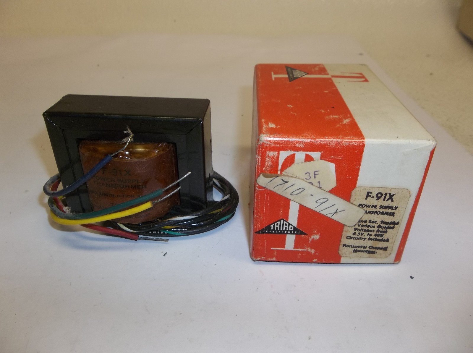 Vintage Triad Transformer  F-91X 1710-91X
