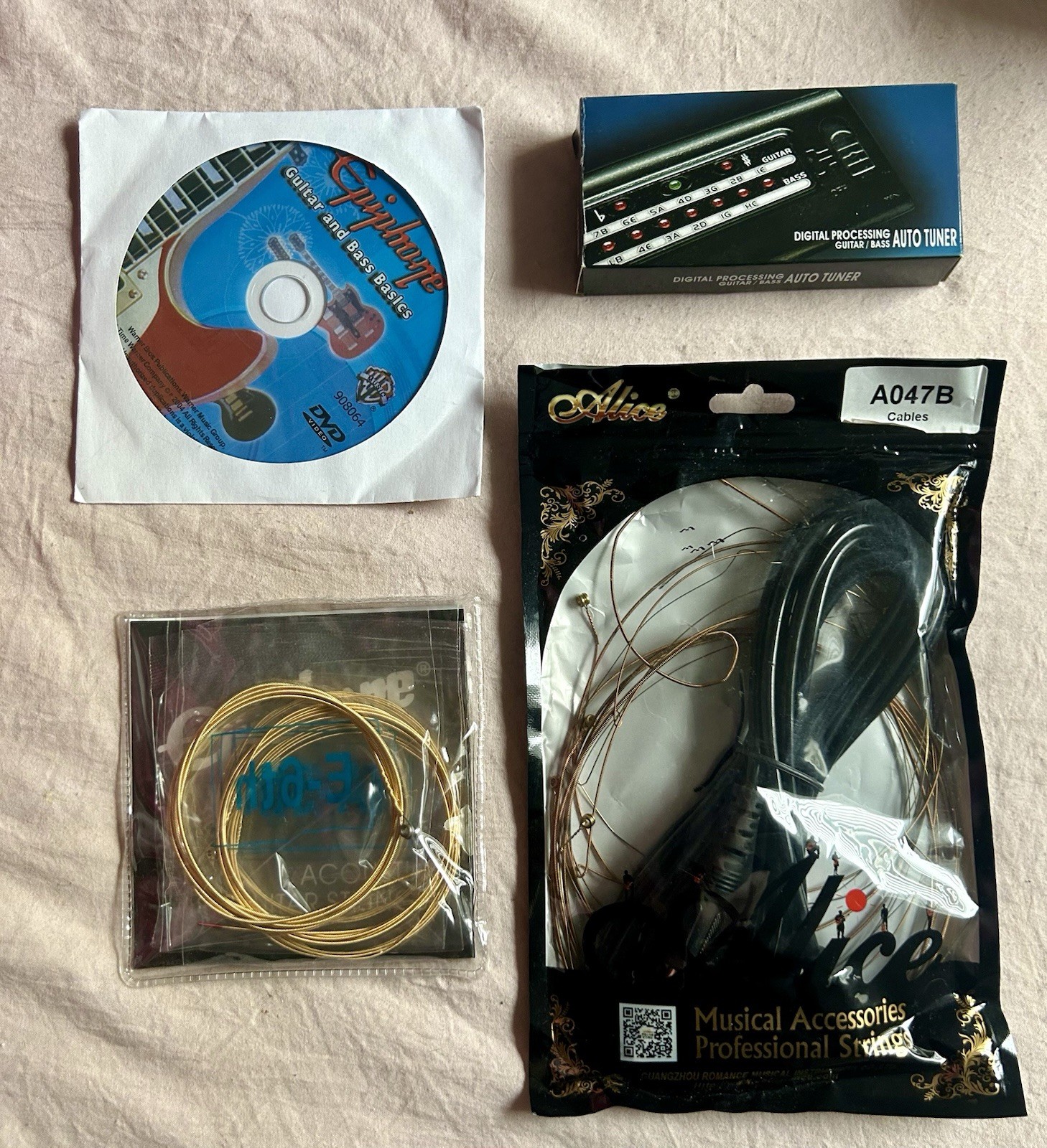 Guitar Accessories and Acoustic Strings,  Steel Epiphone, New/Used