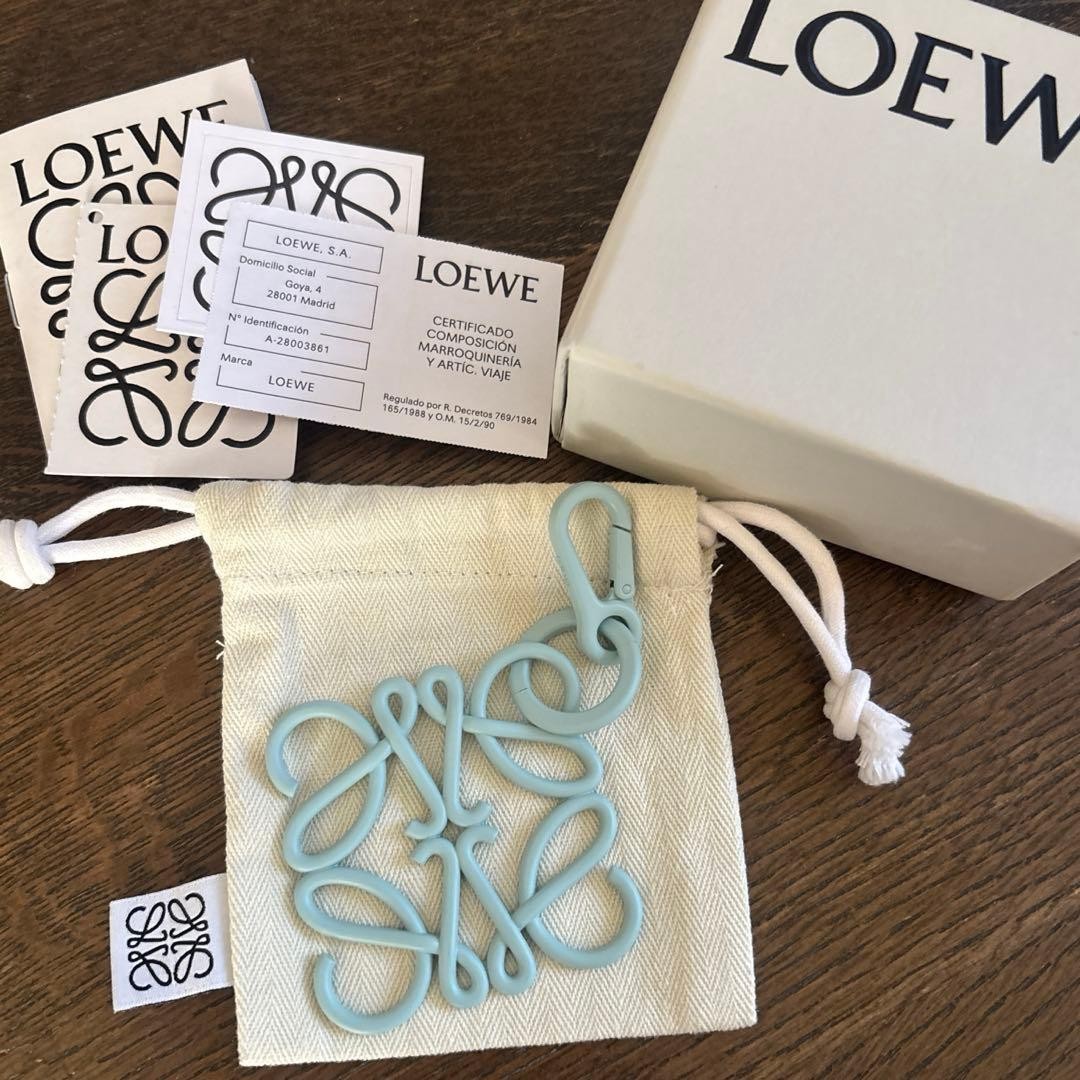 LOEWE Light Blue Key Holder / Key Ring