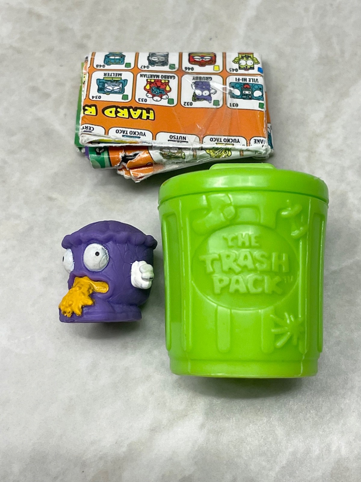 The Trash Pack Awful Pie Purple MINT Israel Nestle Popsicle Exclusive