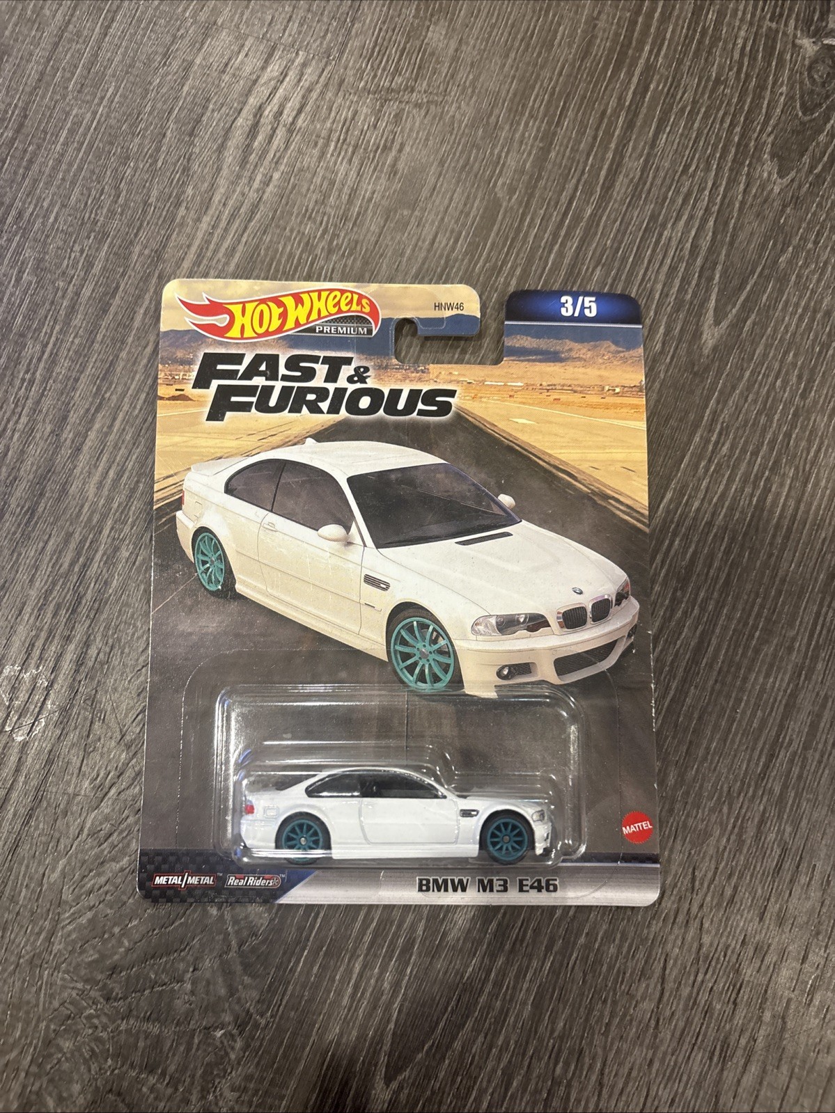 Hot Wheels Fast and Furious BMW M3 E46 - White