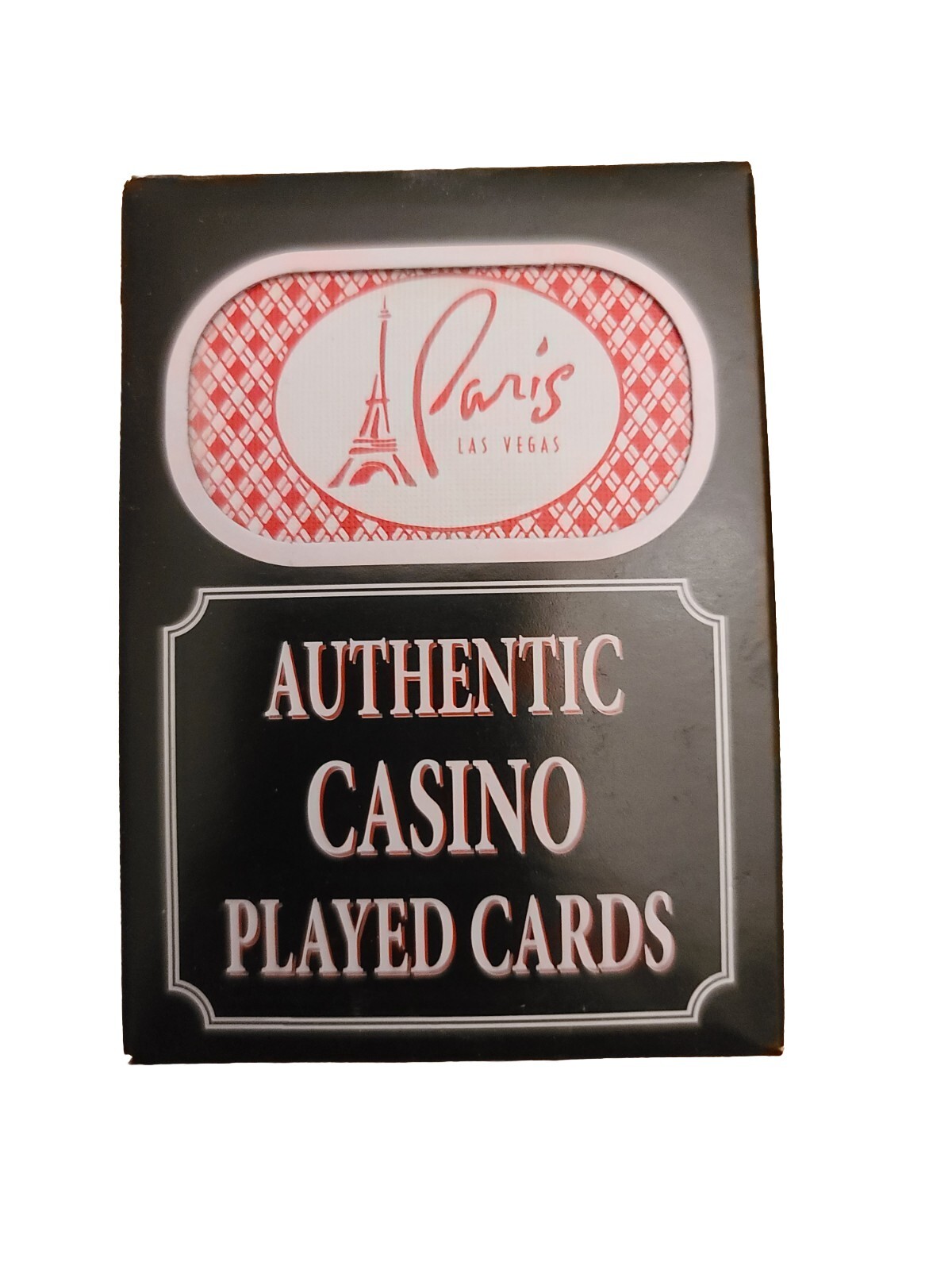 The Paris Hotel Vegas Authentic Casino Played Cards Sealed Las Vegas Nevada